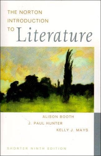 Cover of The Norton Introduction to Literature