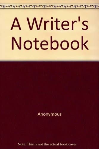 Cover of A Writer's Notebook