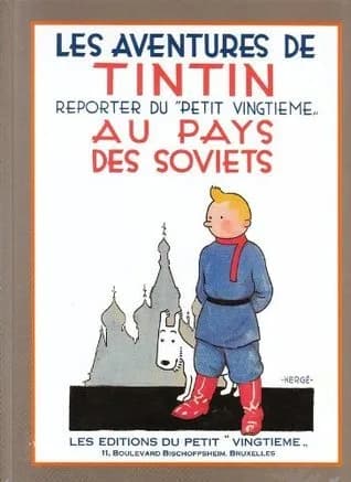 Cover of Tintin in the Land of the Soviets