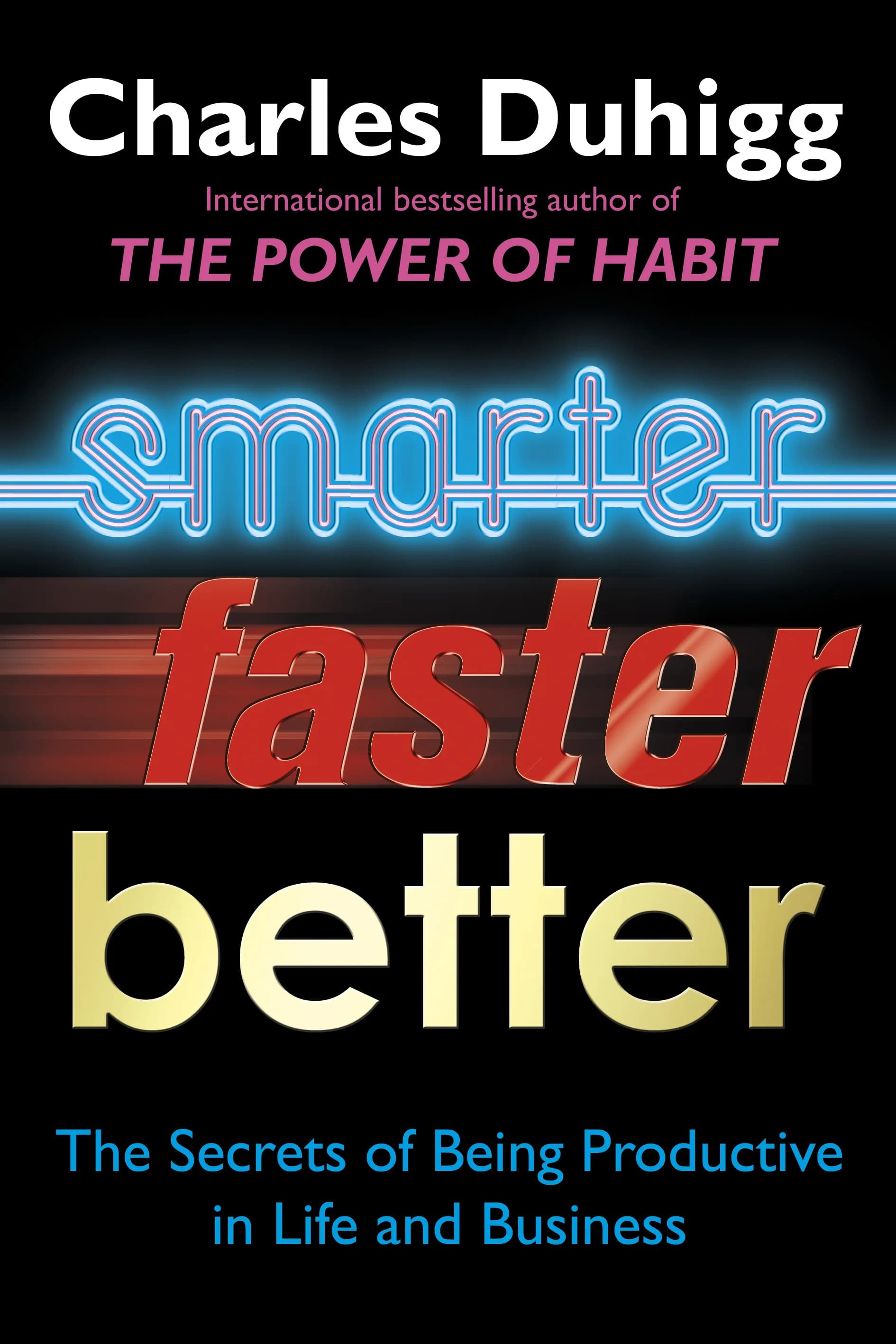Cover of Smarter Faster Better