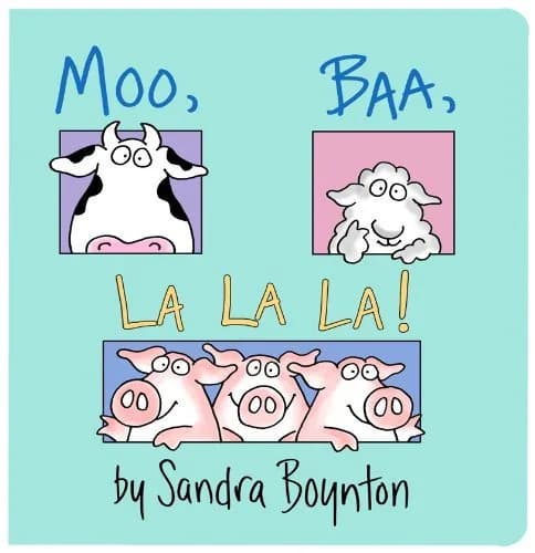 Cover of Moo Baa La La La!