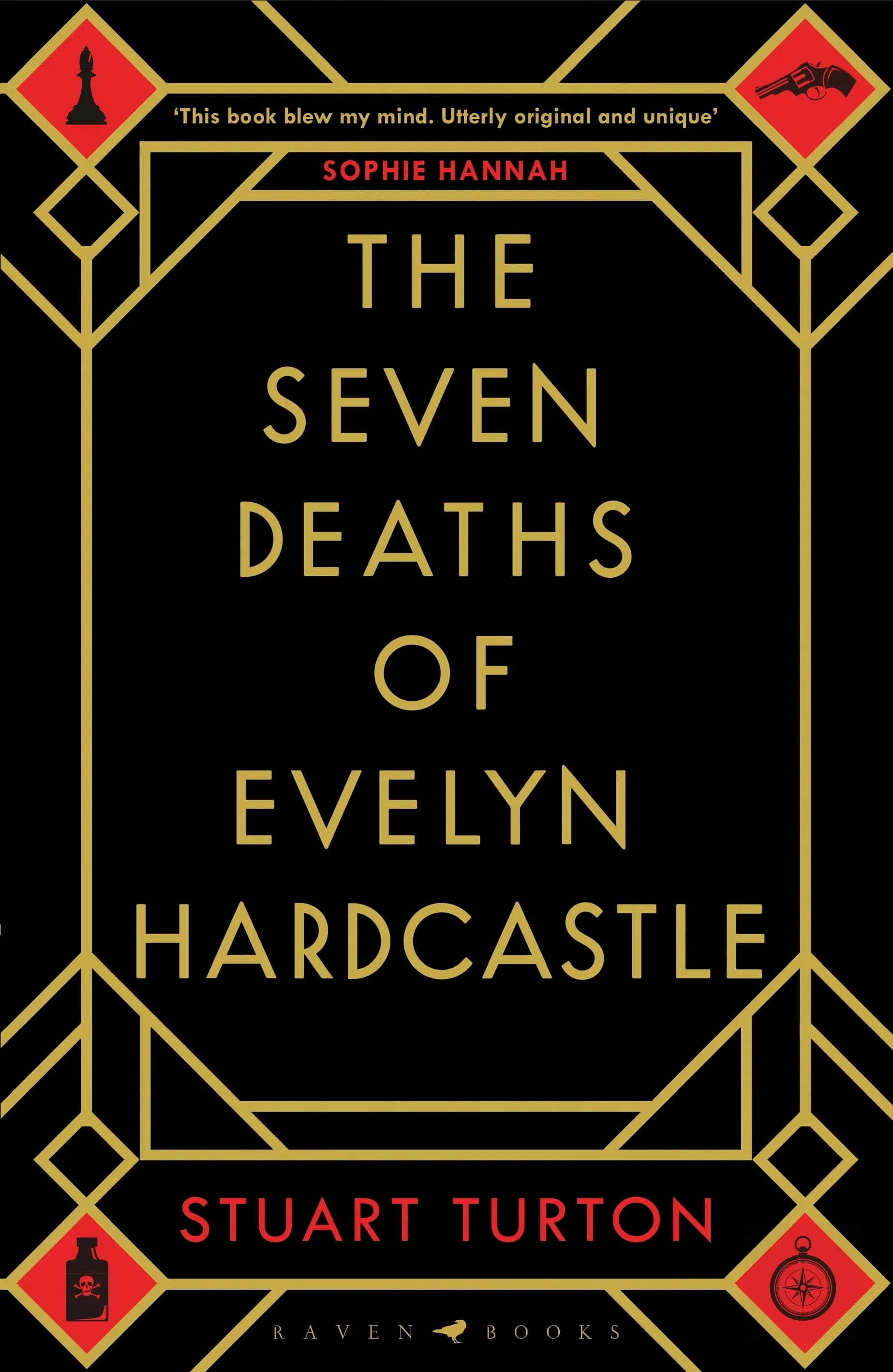 Cover of The Seven Deaths of Evelyn Hardcastle
